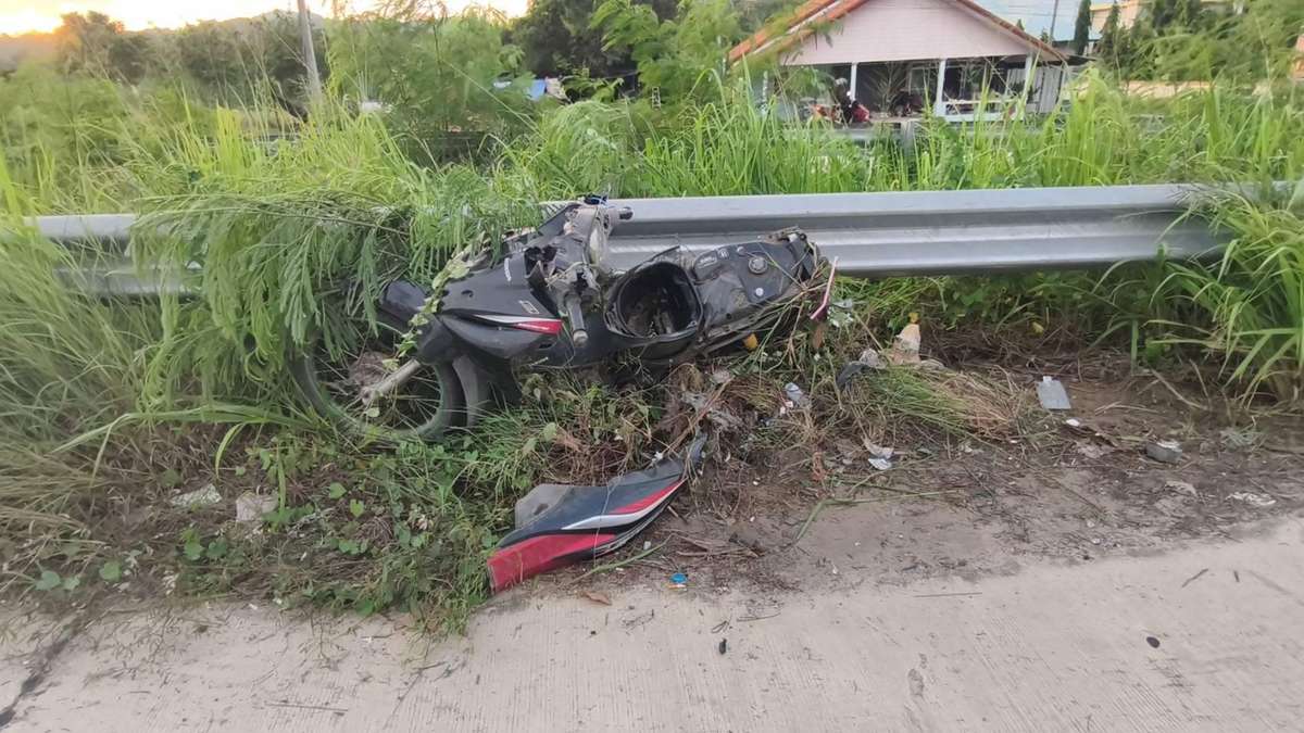 Ausländer kracht in Motorrad – Thai schwer verletzt