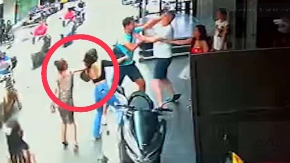 Ausländer streitet mit Einheimischen – Tasche gestohlen!