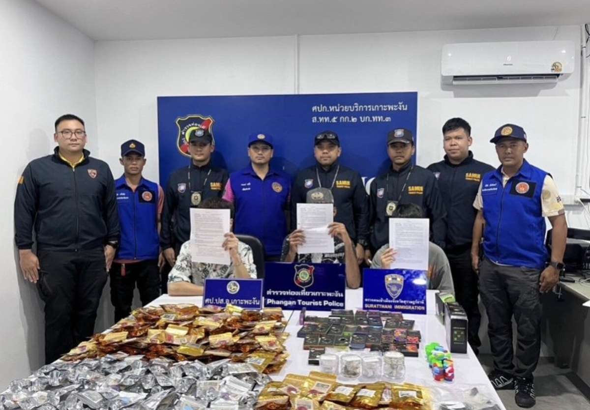 Ausländer verkauft Drogen auf Koh Phangan – Verhaftet!