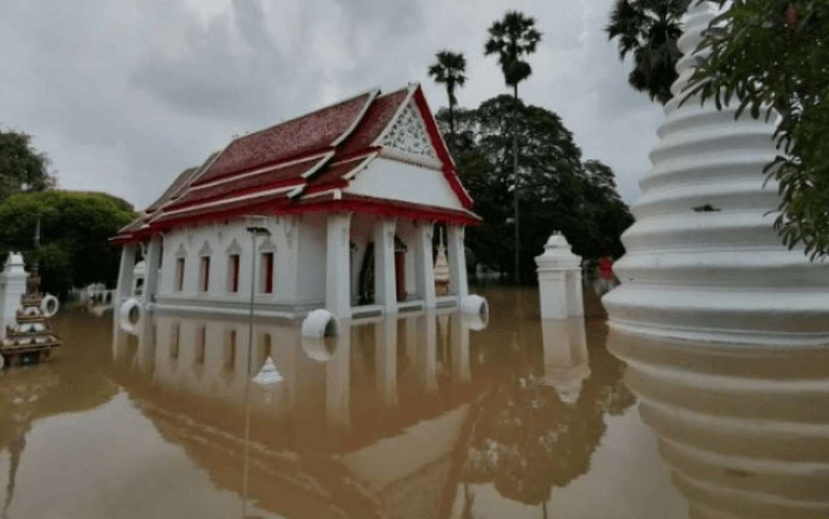 Ayutthaya "versinkt", um Bangkok zu retten