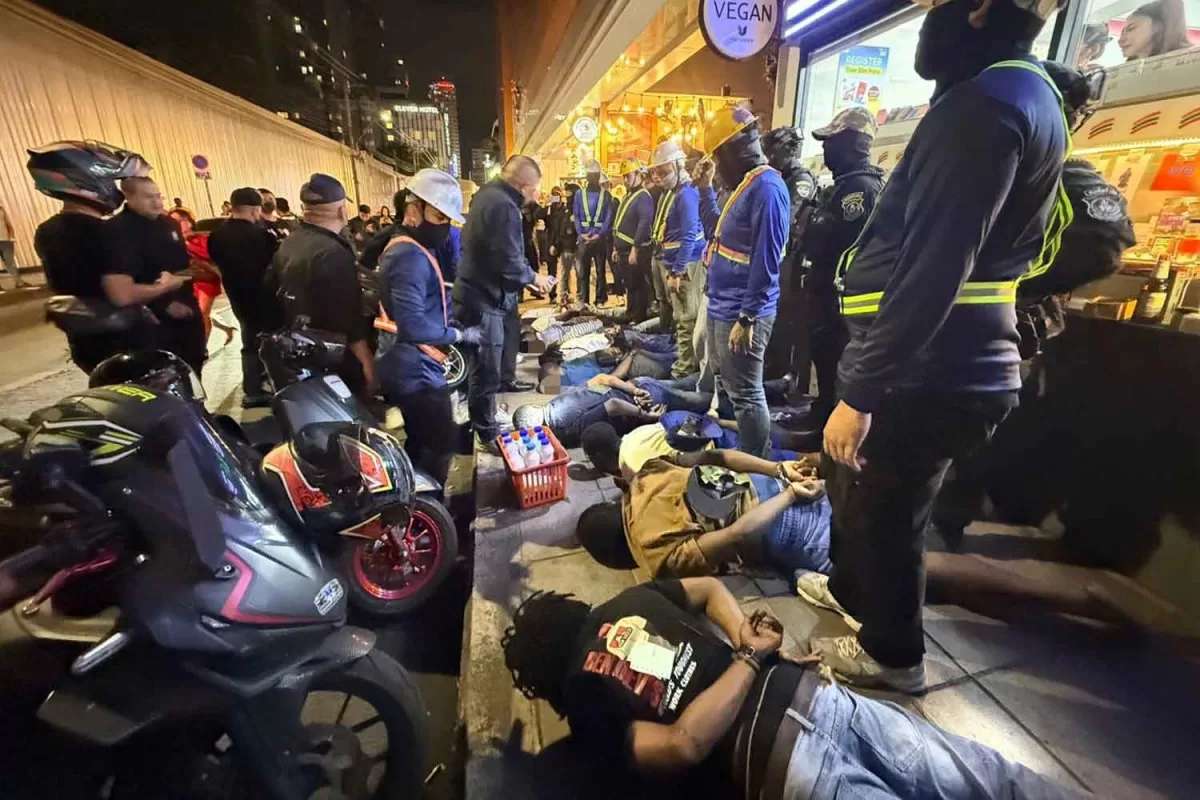 Bangkok-Nana-Razzia: Nigerianische Dealer gefasst