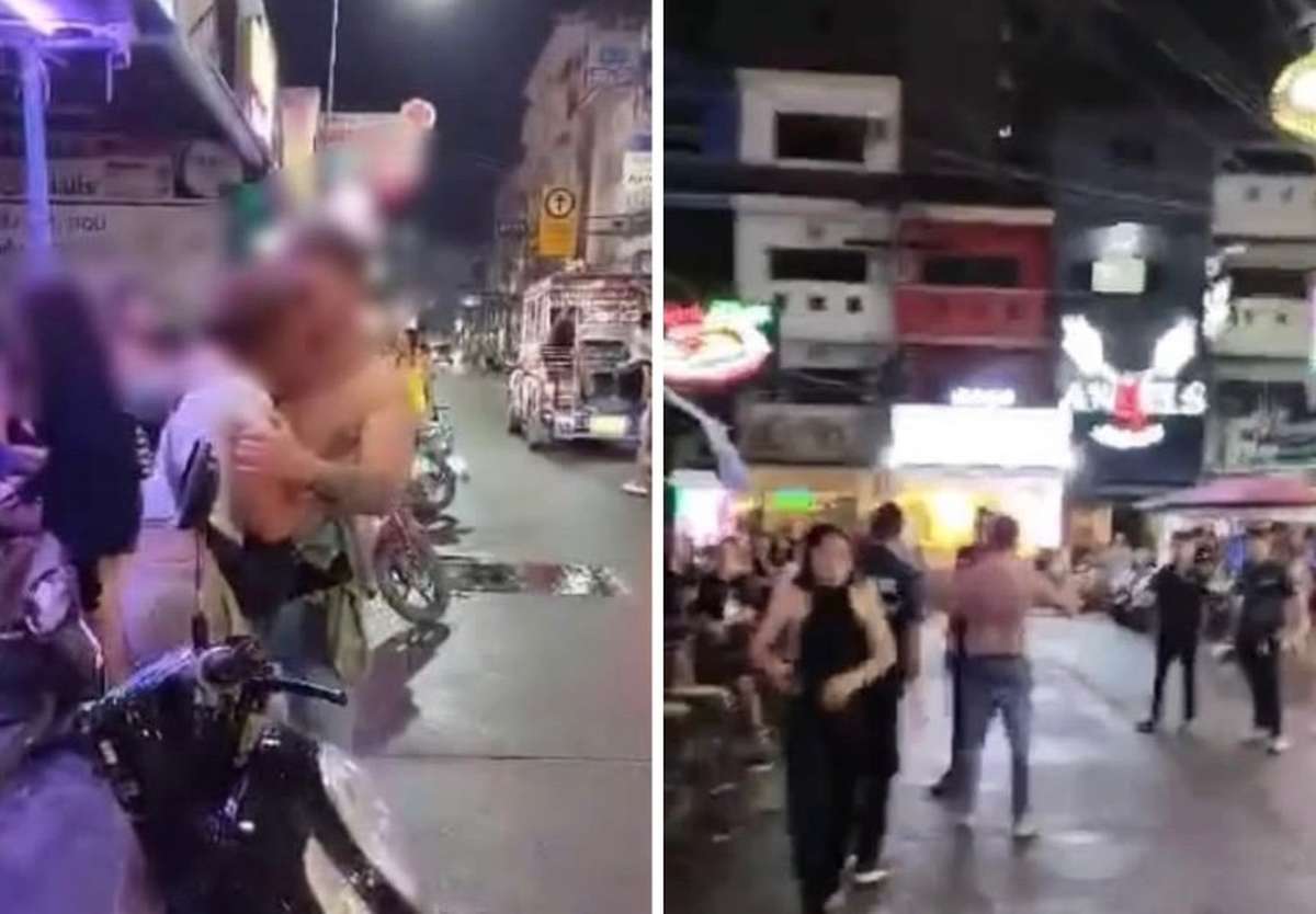 Betrunkener Tourist attackiert behinderten Thai