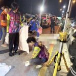 Chiang Mai: Brite von drei Autos überfahren