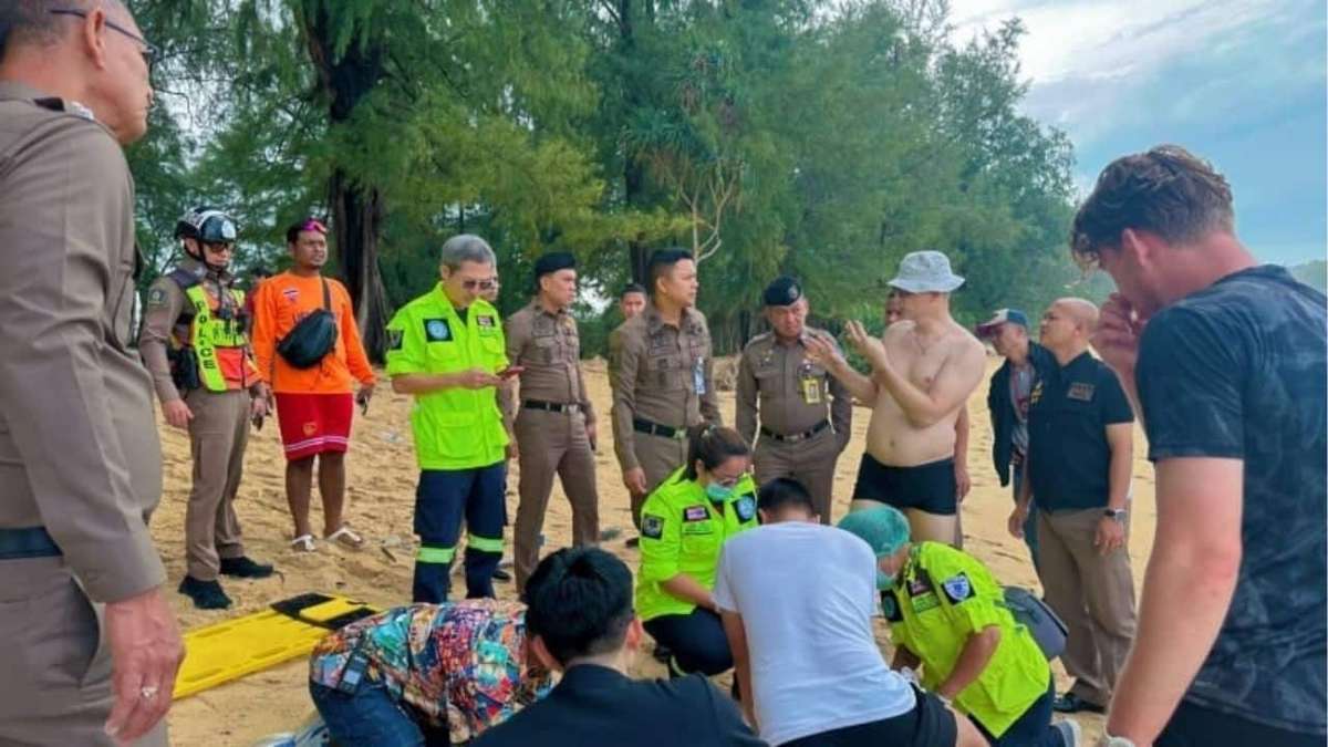 Drama am Nai Yang Beach – Tourist ohne Papiere ertrunken