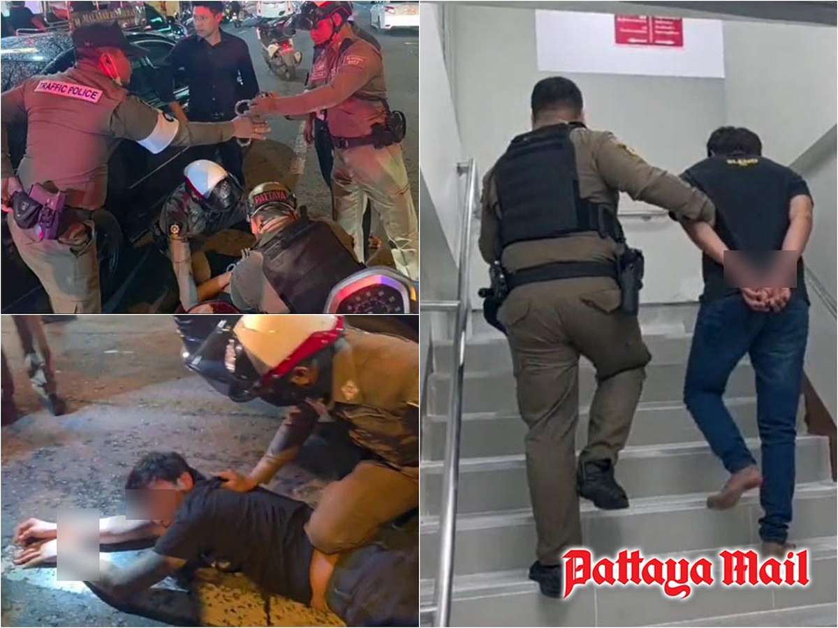 Drogenjagd in Pattaya – Crash nach Verfolgung