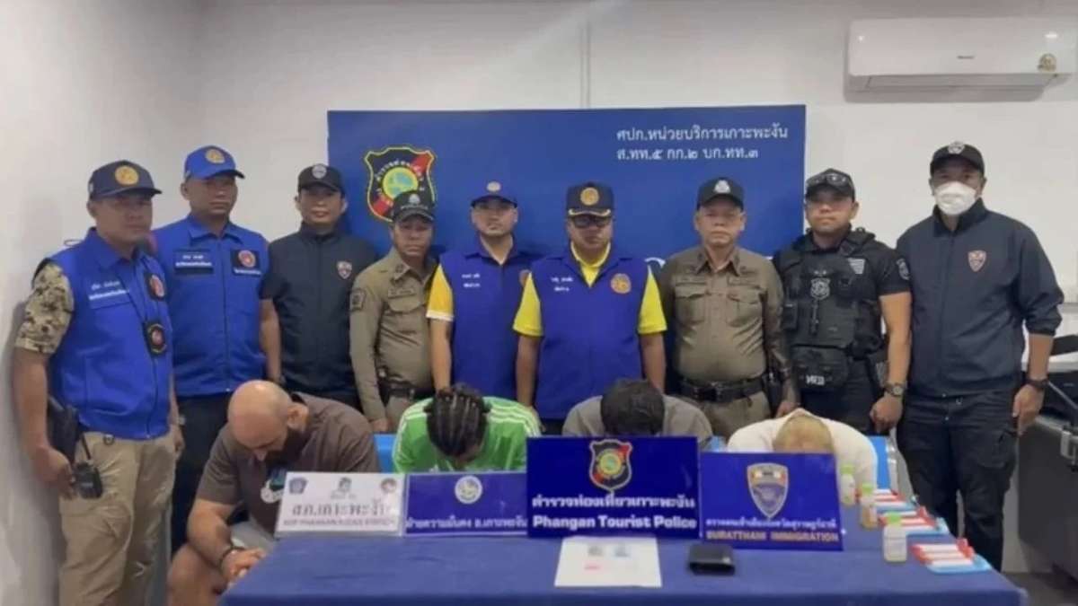 Drogenparty auf Koh Pha Ngan - Wieder Israelis festgenommen