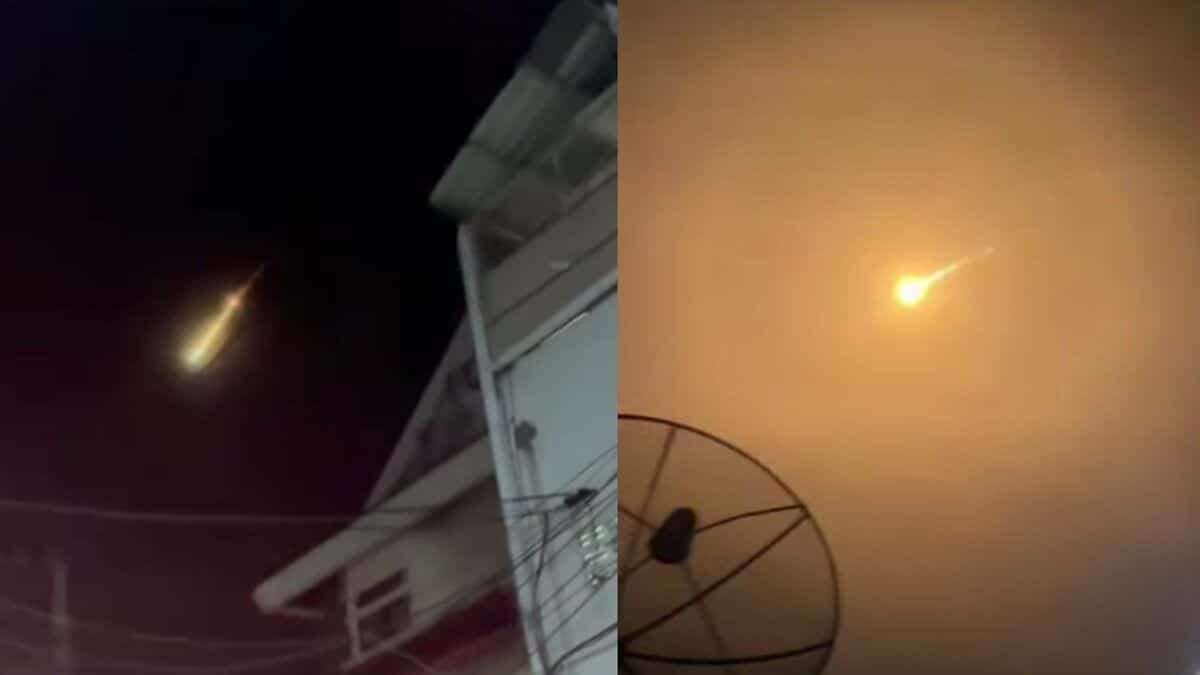 Feuerball über Thailand