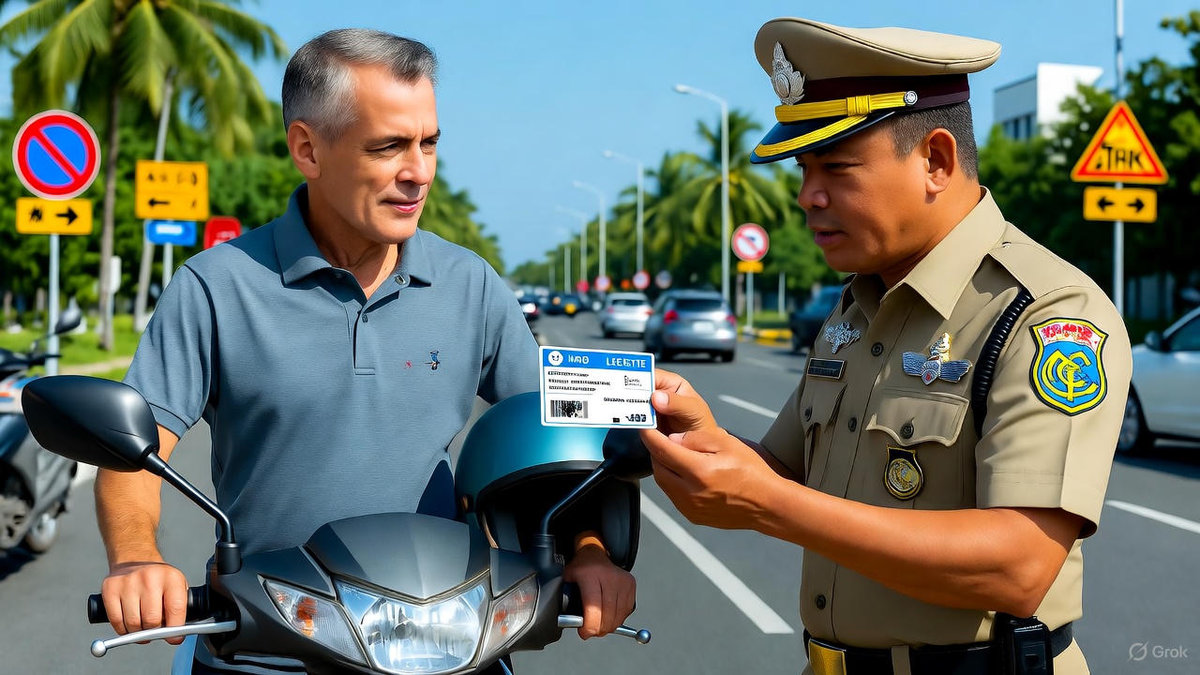 Führerschein Thailand: Strafen für Ausländer