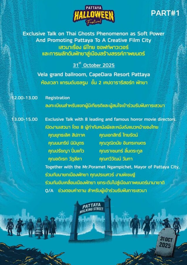 Halloween in Pattaya fällt aus