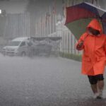 Heftiger Regen im Süden, Gewitter im Norden Heftiger Regen im Süden, Gewitter im Norden
