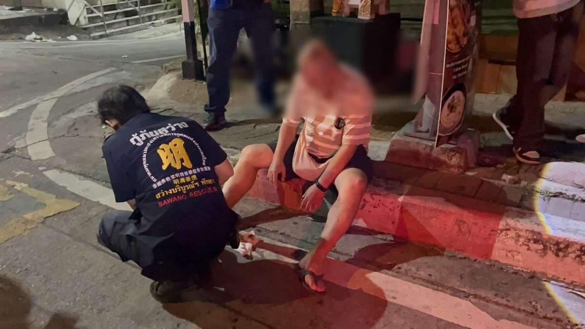 Japaner in Pattaya niedergeschlagen