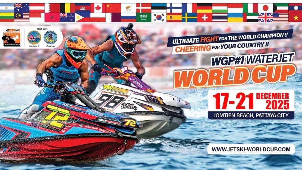 Jomtien wird Rennarena: Jet-Ski-Weltcup in Pattaya