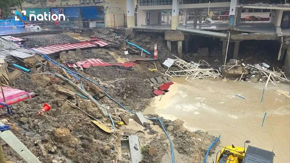 Neue Risse an Bangkoks Senkloch entdeckt