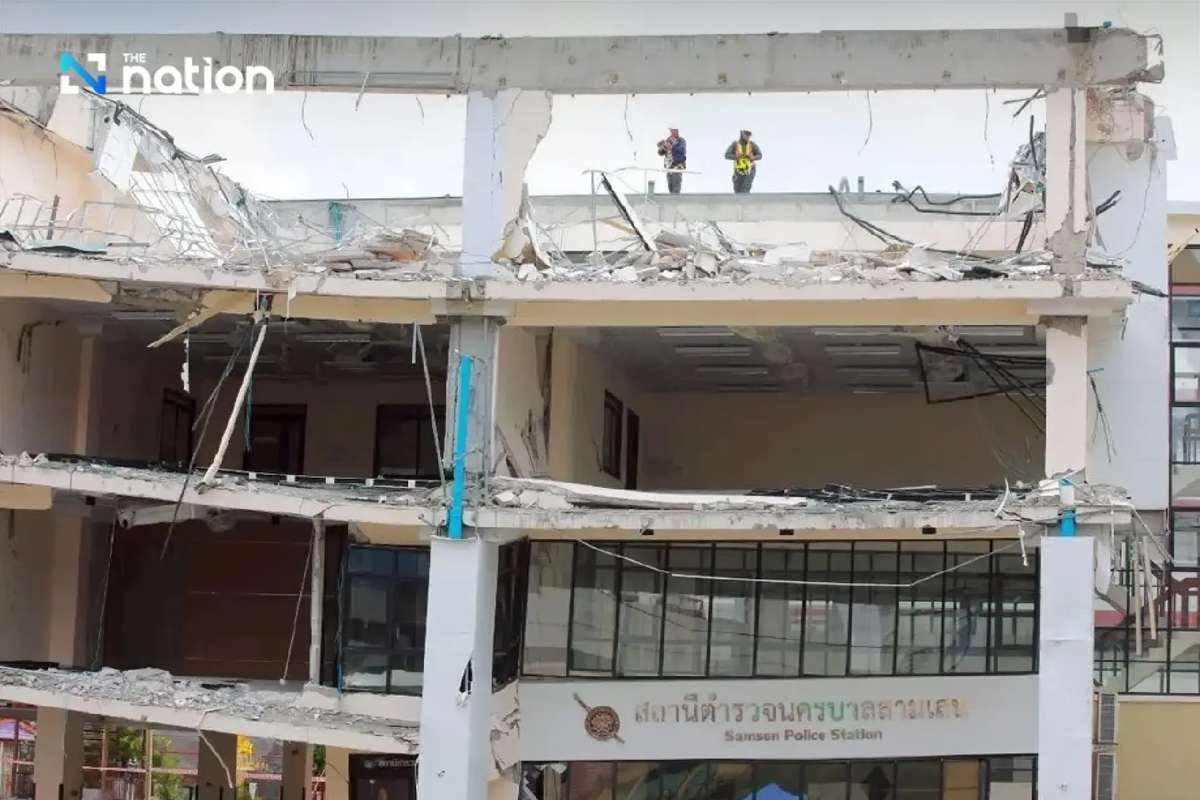 Neue Risse an Bangkoks Senkloch entdeckt