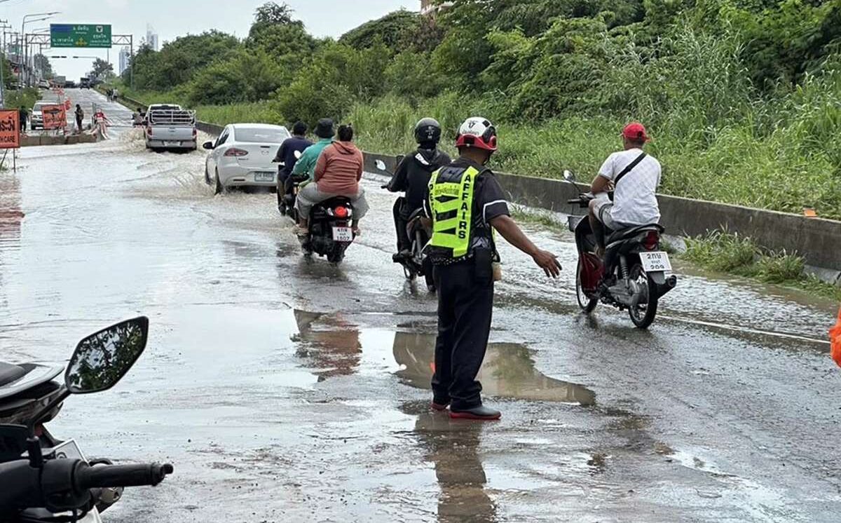 Pattaya – Heftige Regenfälle drohen bis Ende Oktober (VIDEO)