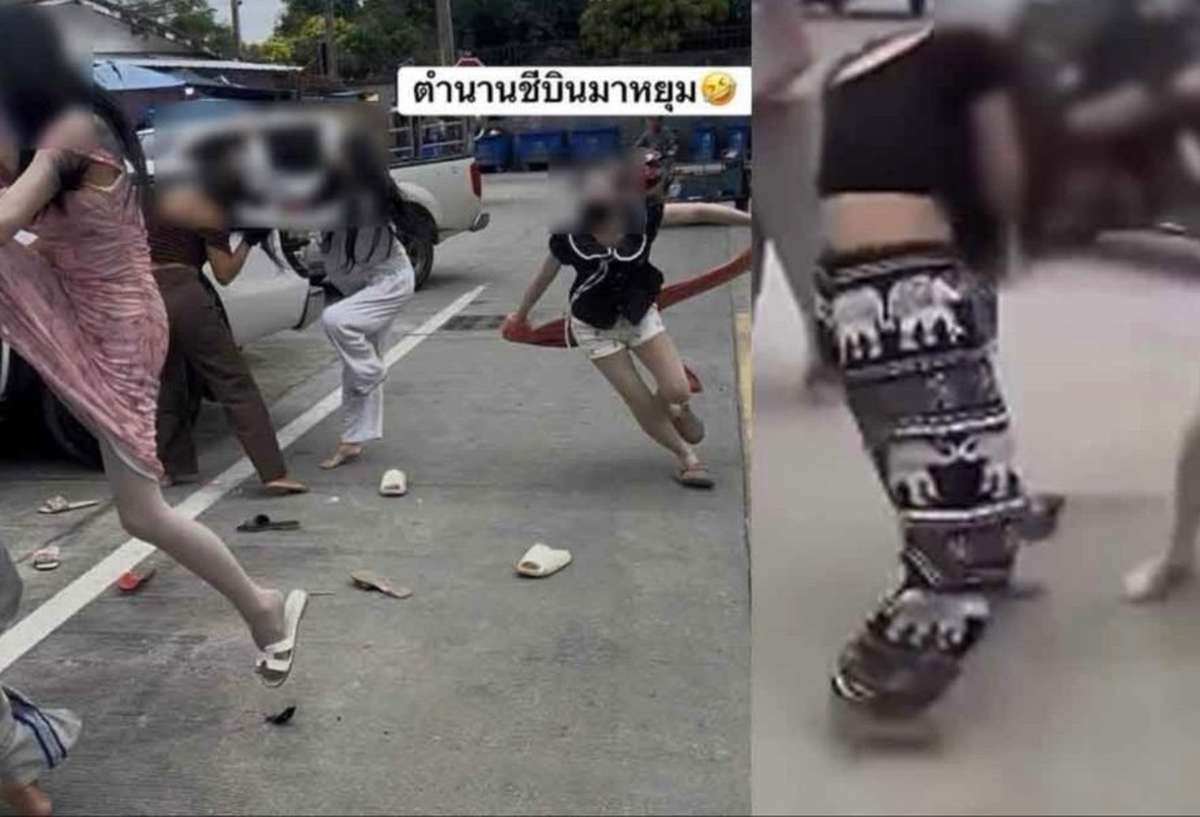 Pattaya: Streit unter Ladyboys eskaliert (Video)