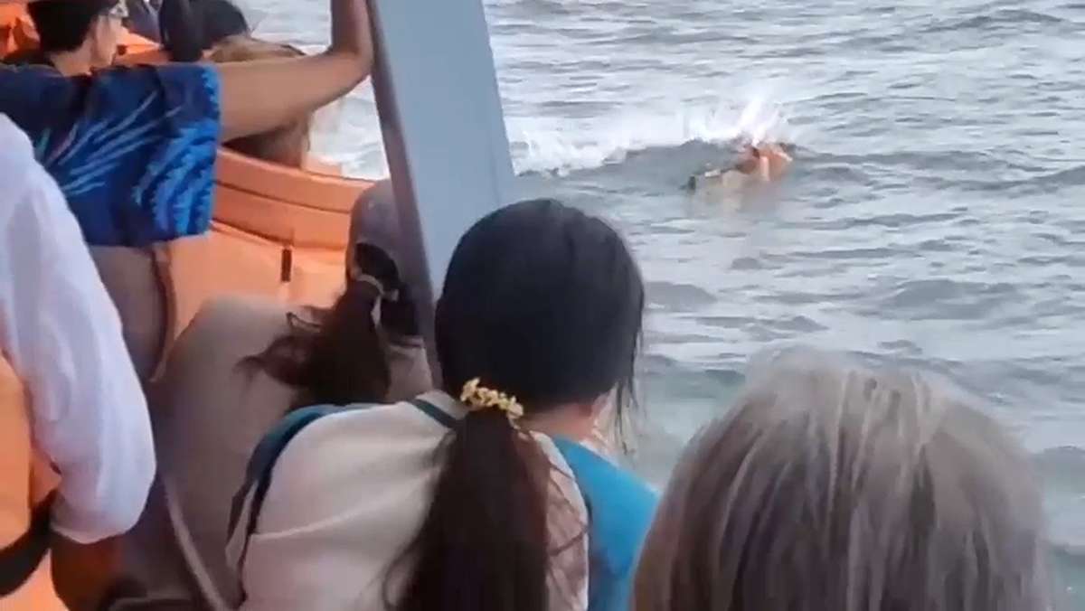 Pattaya – US-Tourist springt von Fähre (VIDEO)