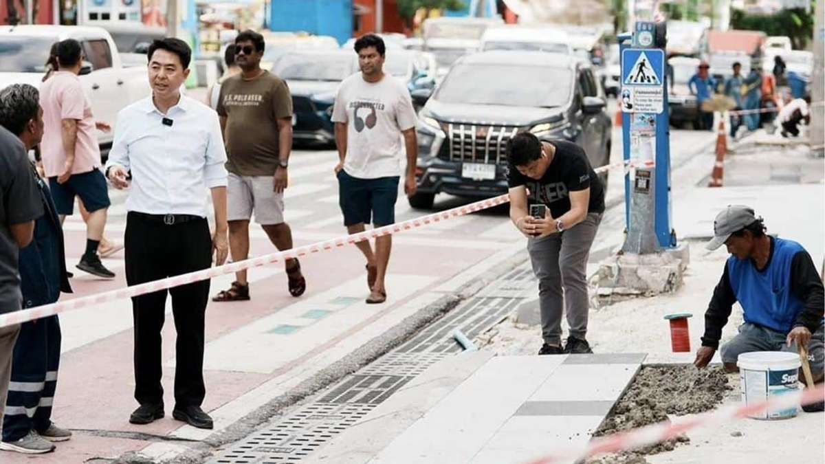Pattaya versagt beim Straßenbau - Touristen entsetzt!