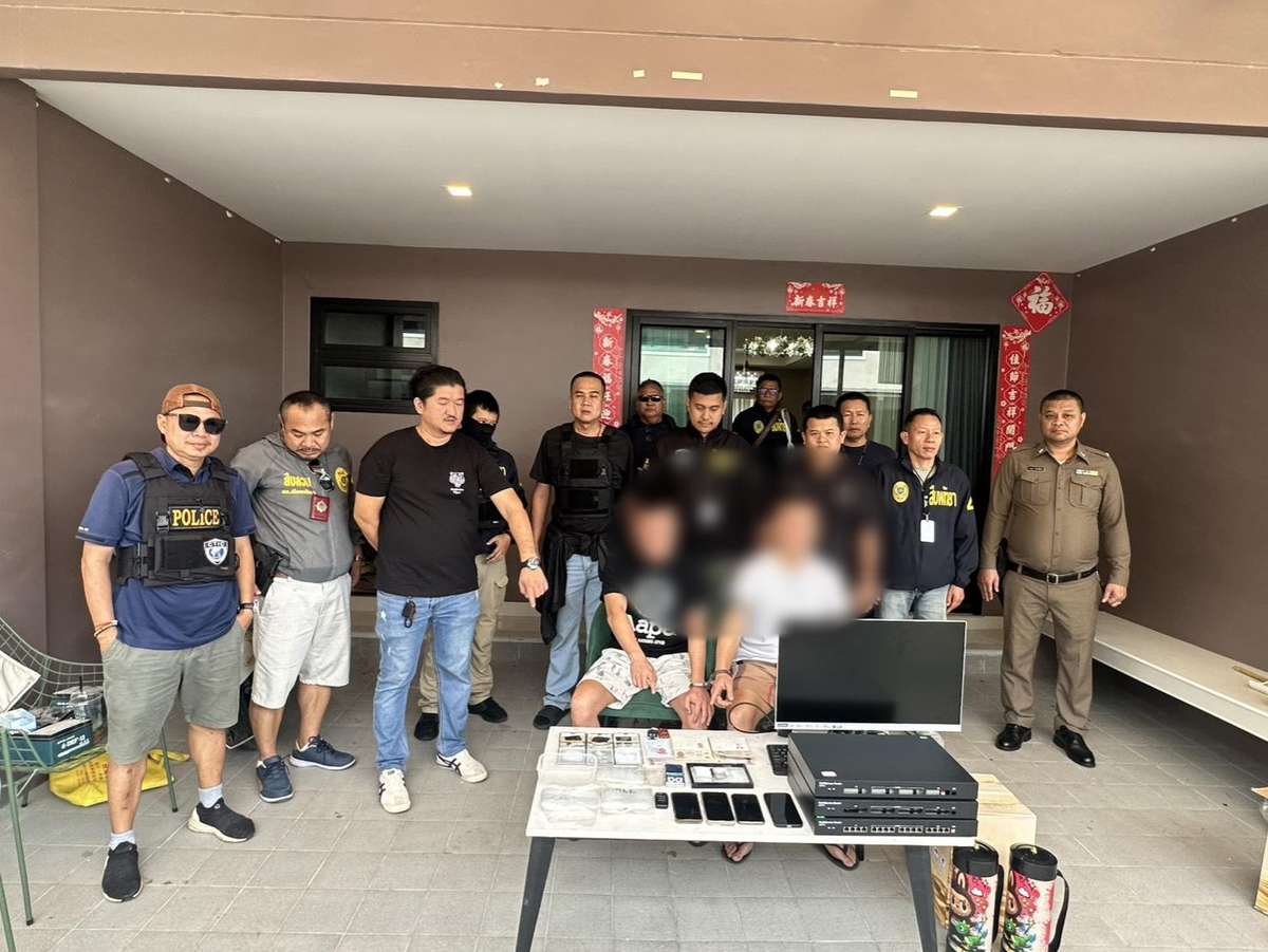 Razzia in Pattaya: Drogen in Luxusvilla