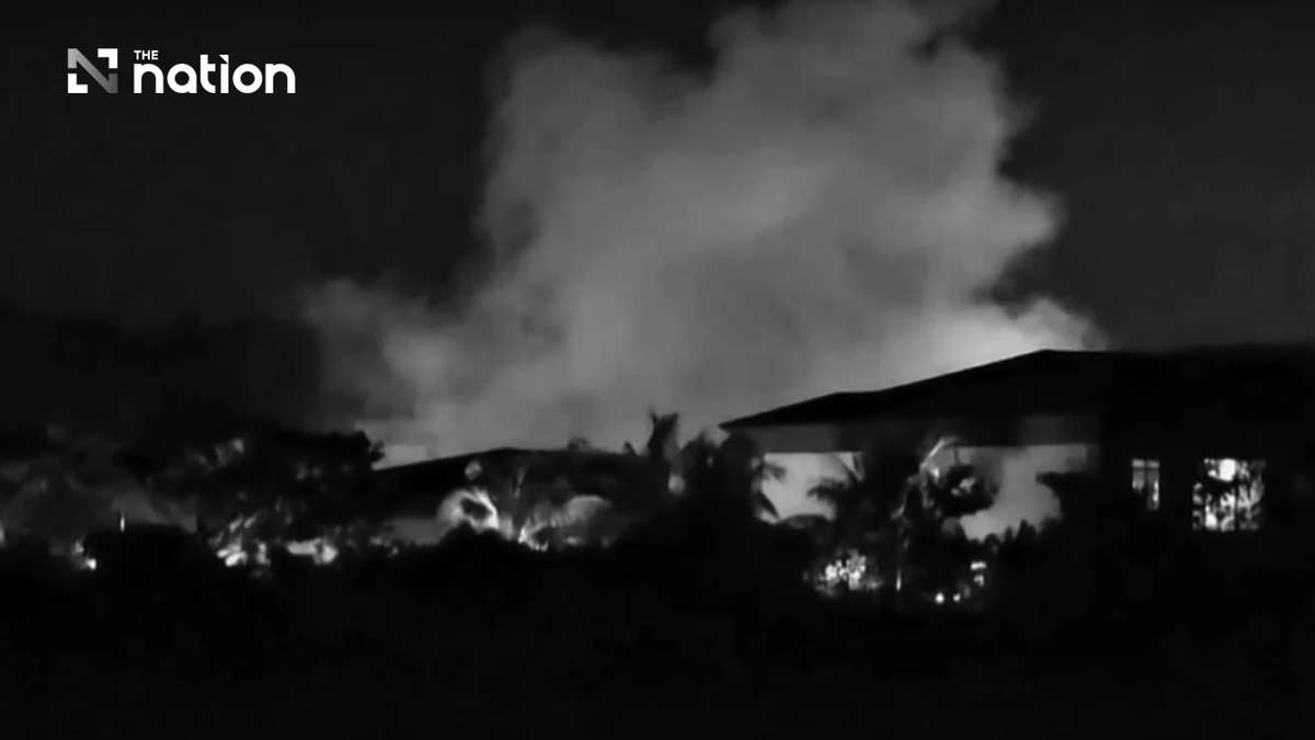 Scammer-Stadt in Myanmar gesprengt