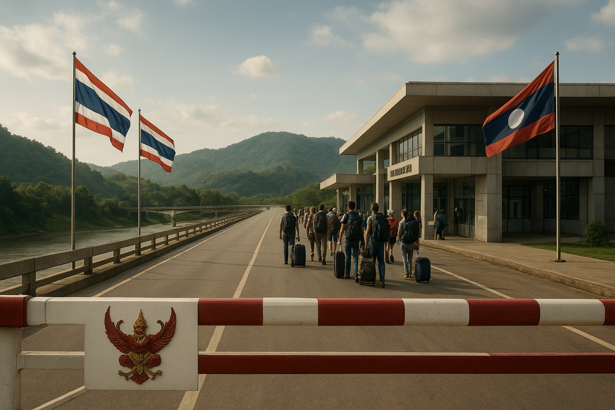 Thailand Visum: Grenzen nach Laos werden strenger