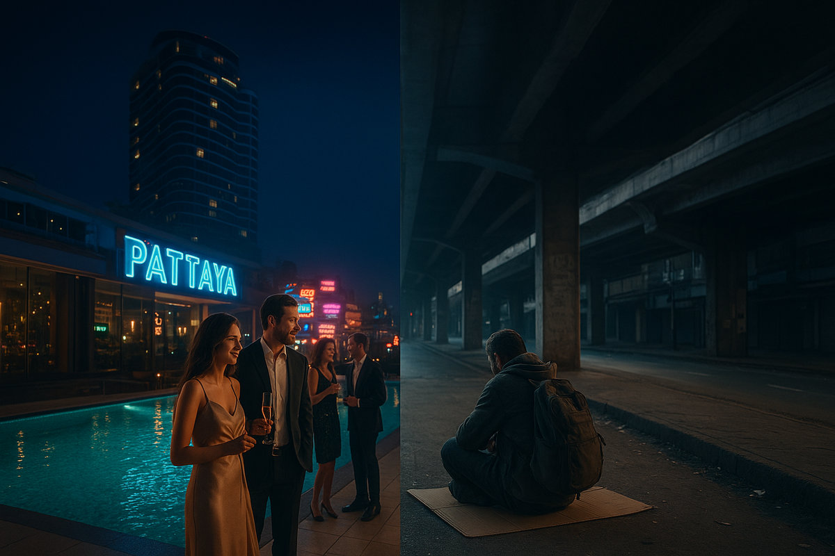 Tourist: Obdachlos im Paradies Thailand