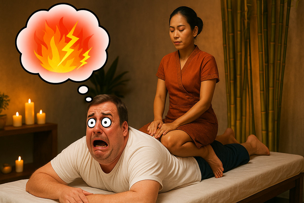 Tourist verliert Kampf gegen Thai-Masseurin!