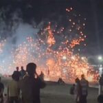 VIDEO: Ausländische Urlauber verletzen Passanten mit Feuerwerk VIDEO: Ausländische Urlauber verletzen Passanten mit Feuerwerk