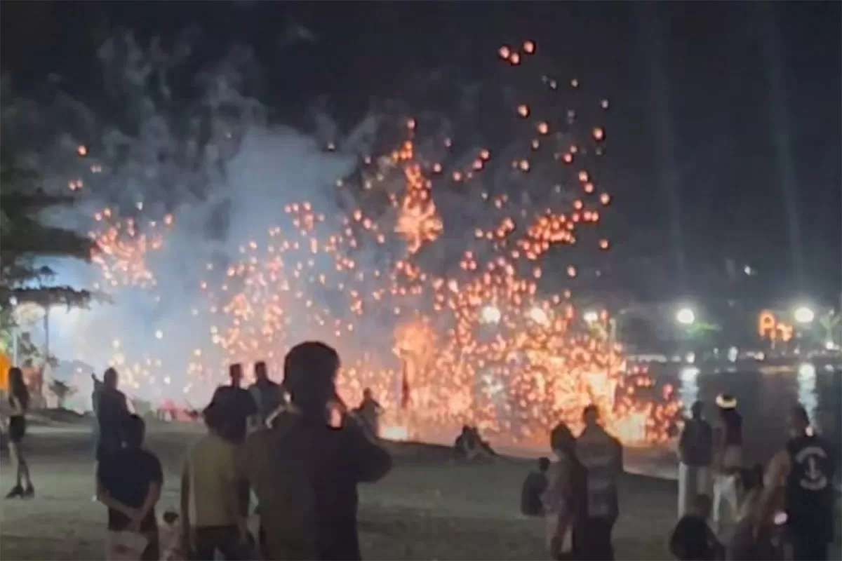 VIDEO: Ausländische Urlauber verletzen Passanten mit Feuerwerk