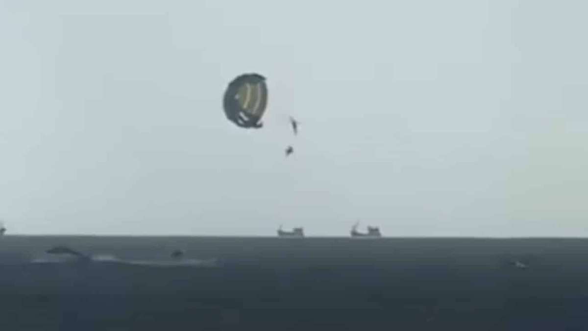 VIDEO: Mutiger Einsatz - Tourist bei Sturm gerettet