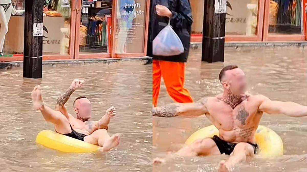 Viral: Ausländer im Gummiring (Video)