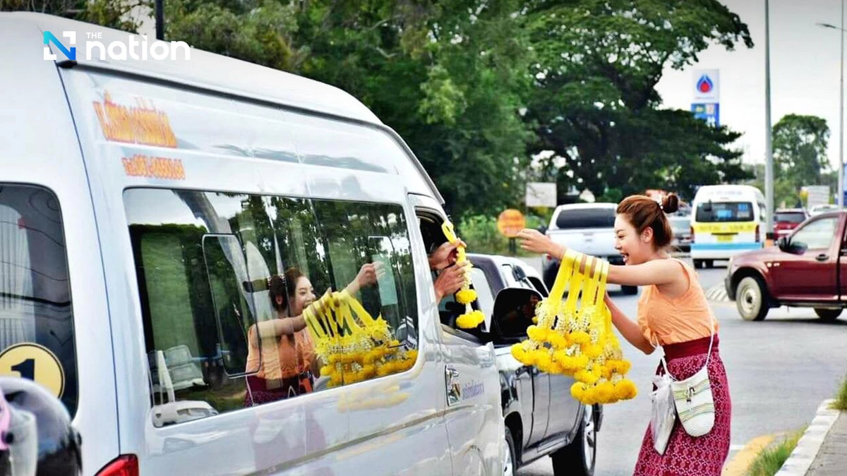 Warum Thais Blumen an Ampeln kaufen