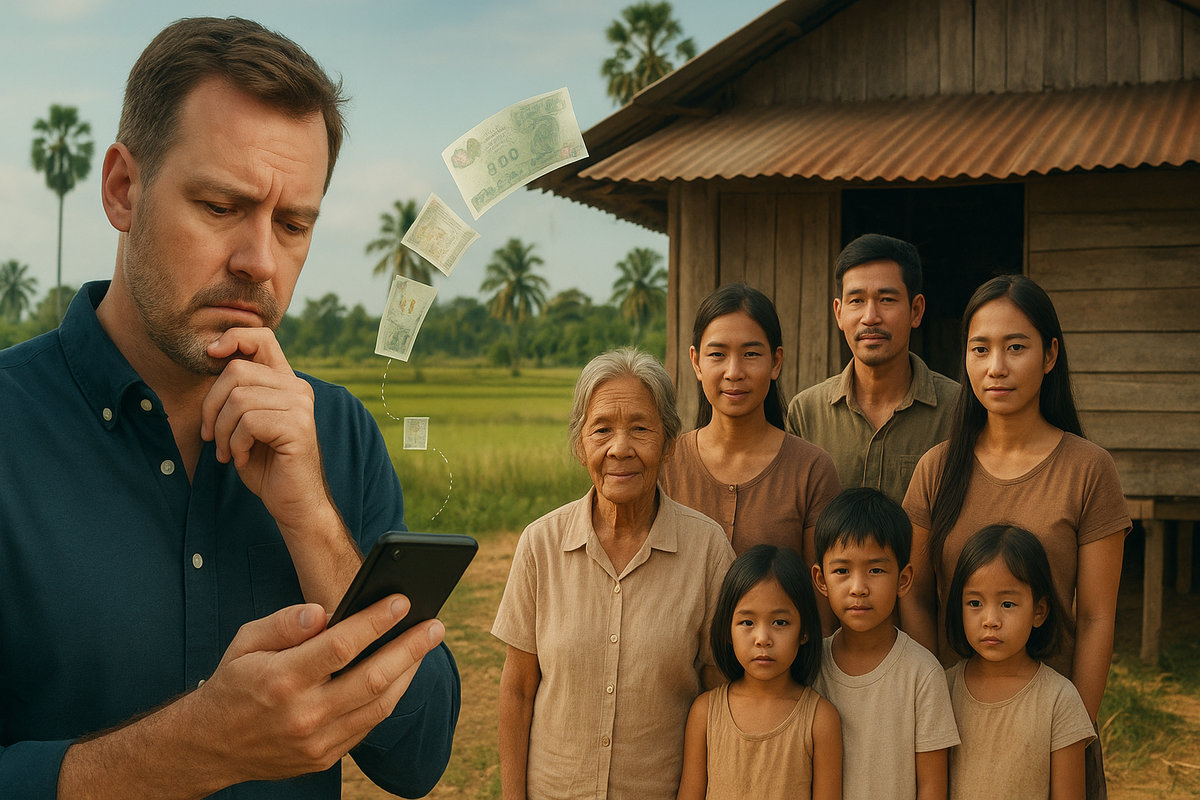 Wenn Zuneigung teuer wird – das stille Spiel mit der Thai Familie