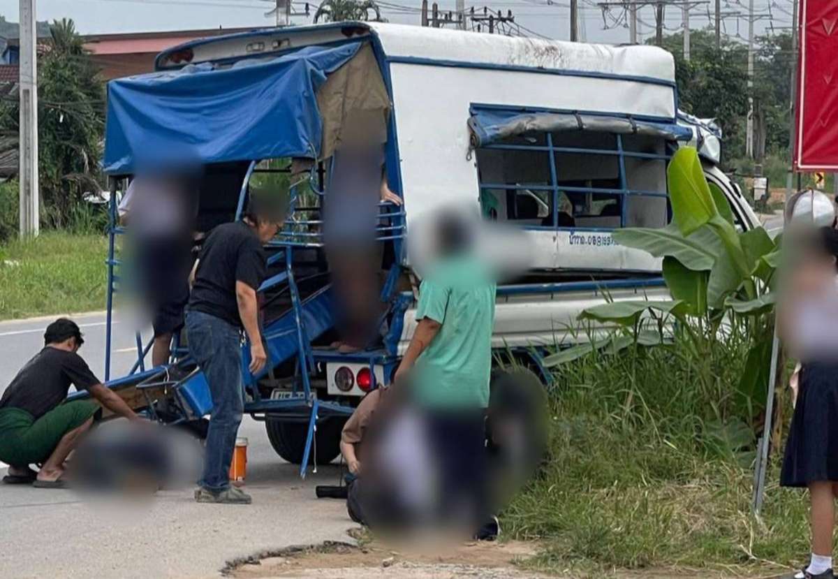 Wieder Schulbus-Tragödie in Rayong (Video)