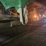 Wieder Vorfall auf berüchtigter Straße: Beton stürzt auf Rama-II-Road Wieder Vorfall auf berüchtigter Straße: Beton stürzt auf Rama-II-Road