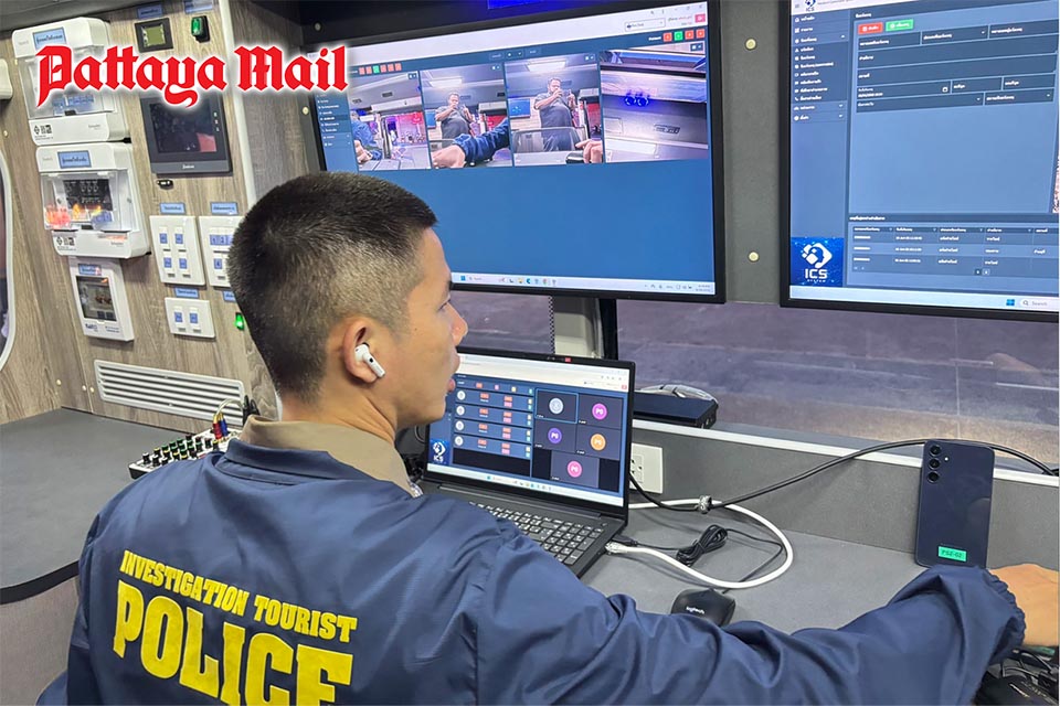 AI-Patrouillen sichern Feuerwerksfestival in Pattaya