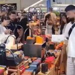 Auländische Diebe plündern Lederladen (Video) Auländische Diebe plündern Lederladen (Video)