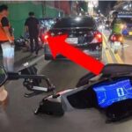 Autofahrer rastet aus - rammt eigene Freundin (Video) Autofahrer rastet aus - rammt eigene Freundin (Video)