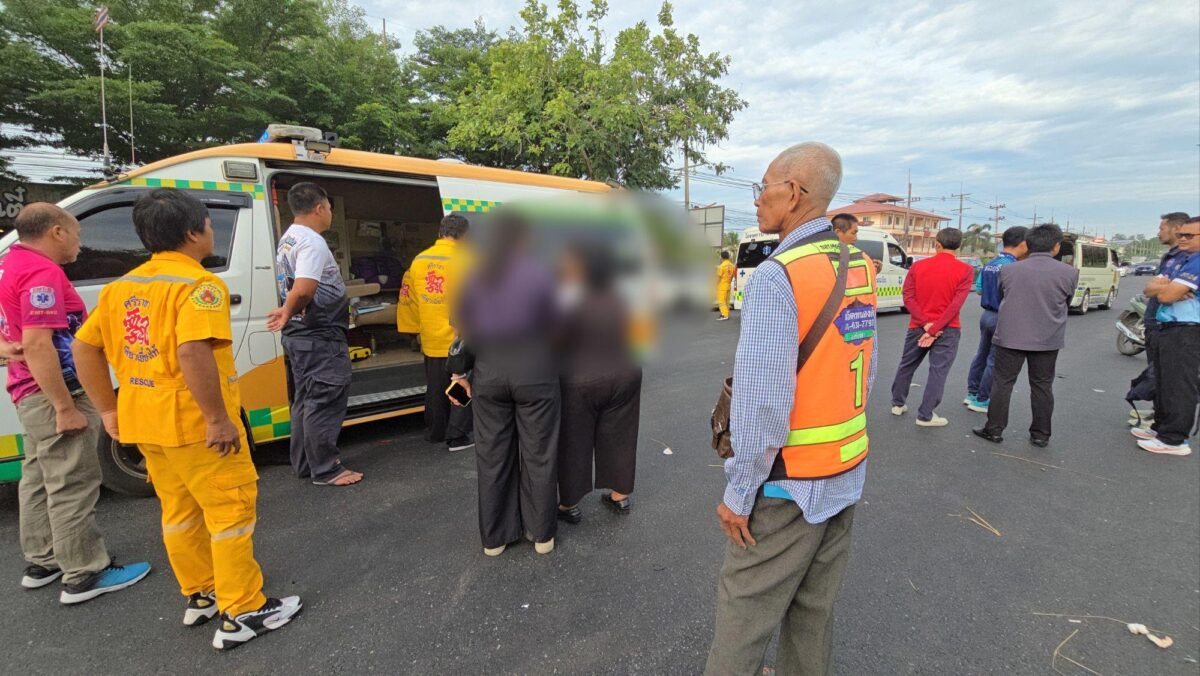 Schwerer Schulweg-Unfall in Sri Racha