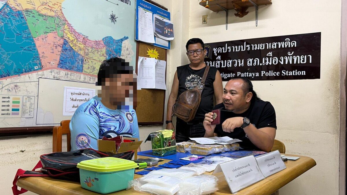 Großrazzia in Pattaya stoppt Drogenhändlernetz