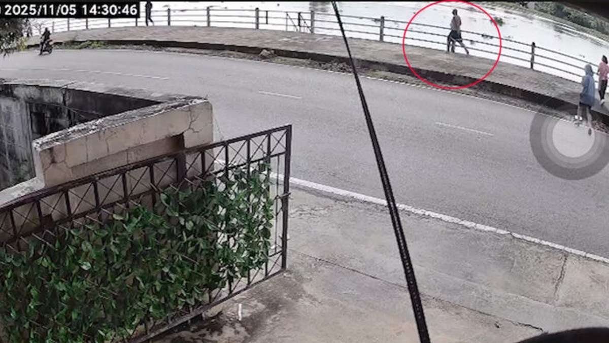 Franzose springt in Fluss – rettet Leben (Video)