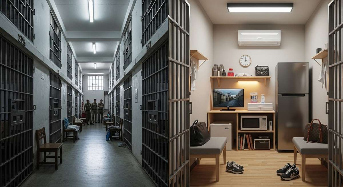 Geheim-Luxus für Häftlingselite!