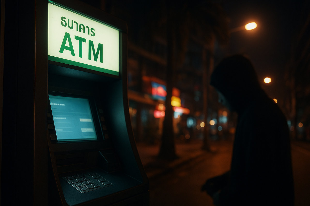 Geldautomaten-Betrug Thailand: Gefahr am ATM