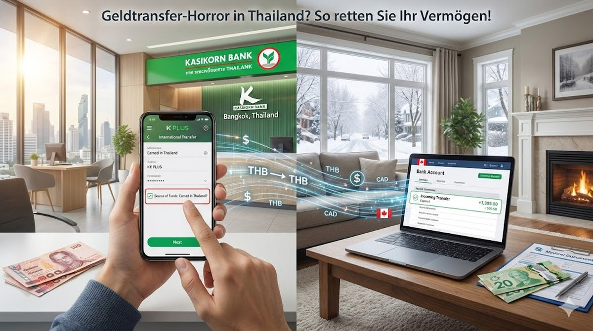 Geldtransfer Thailand 2025