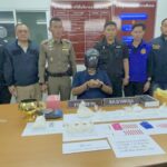 Großer Fund: Drogenkurier in Bangkok gefasst