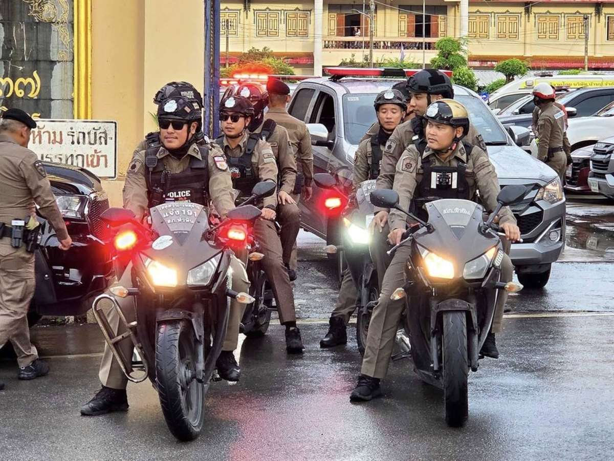 Großrazzia in Hua Hin gestartet – 120 Polizisten im Einsatz