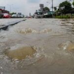 Hochwasser steigt trotz weniger Abfluss