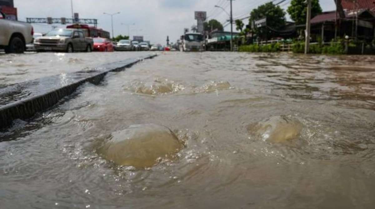 Hochwasser steigt trotz weniger Abfluss