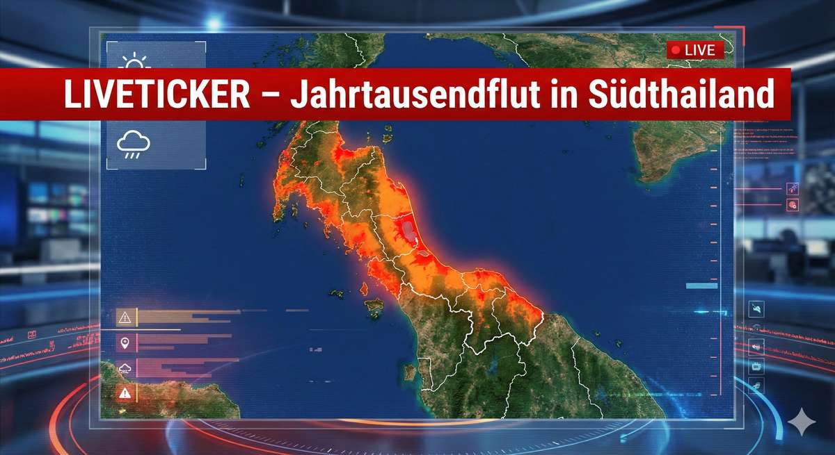 Liveticker: Jahrtausendflut Süd-Thailand