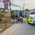 Motorrad kracht in Fußgänger – Drei verletzt Motorrad kracht in Fußgänger – Drei verletzt